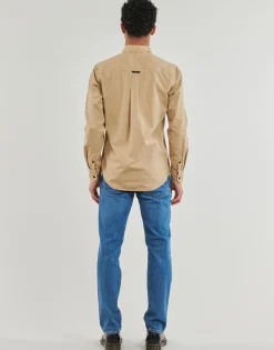 Chemises^Calvin Klein Jeans - REGULAR SHIRT Beige