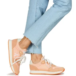 Baskets Mode^Calvin Klein Jeans - RUNNER SOCK LACEUP NY-LTH Rose