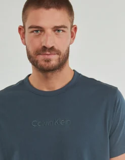 T-shirts & Polos^Calvin Klein Jeans - S/S CREW NECK Bleu