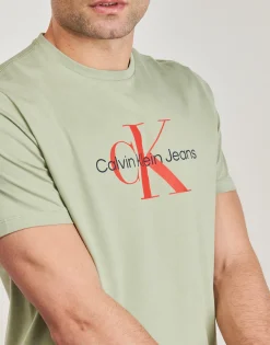 T-shirts & Polos^Calvin Klein Jeans - SS HERO MONOGRAM TEE30S EU OPT