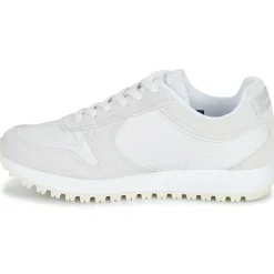 Baskets Mode^Calvin Klein Jeans - TOOTHY RUNNER IRREGULARLINES Blanc