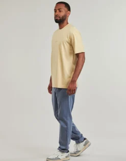 T-shirts & Polos^Calvin Klein Jeans - WASHED MONOLOGO TEE Beige