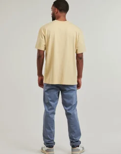 T-shirts & Polos^Calvin Klein Jeans - WASHED MONOLOGO TEE Beige