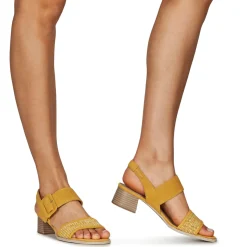 Sandales Et Nu-pieds^Caprice - 28203 Jaune