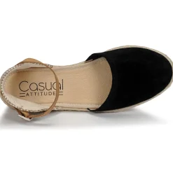Sandales Et Nu-pieds^Casual Attitude - MADELEINE Noir