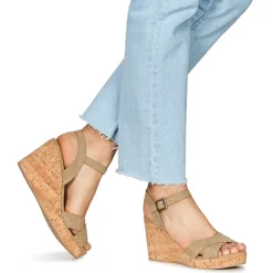 Sandales Et Nu-pieds^Chattawak - CORDO Taupe
