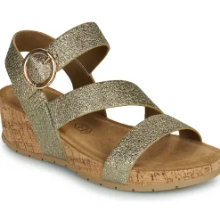 Sandales Et Nu-pieds^Chattawak - LILOU Doré