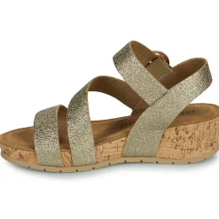 Sandales Et Nu-pieds^Chattawak - LILOU Doré