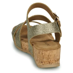 Sandales Et Nu-pieds^Chattawak - LILOU Doré