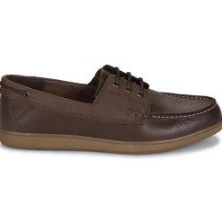 Mocassins & Chaussures Bateau^Clarks - BRATTON BOAT Marron