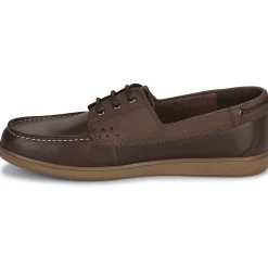 Mocassins & Chaussures Bateau^Clarks - BRATTON BOAT Marron