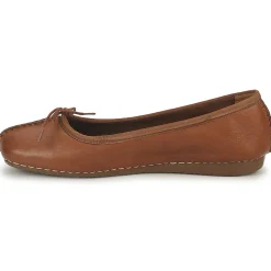 Ballerines / Babies^Clarks - FRECKLE ICE Marron