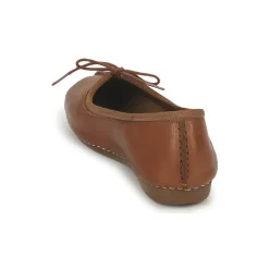 Ballerines / Babies^Clarks - FRECKLE ICE Marron