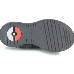 Baskets Mode^Clarks - GRIP PEARL K Noir