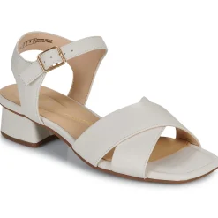 Sandales Et Nu-pieds^Clarks - SERINA35 CROSS Blanc