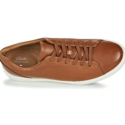 Baskets Mode^Clarks - UN COSTA LACE Tan