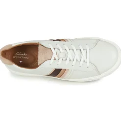 Baskets Mode^Clarks - UN MAUI BAND Blanc