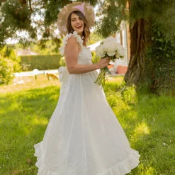 Robes^Céleste - AURORE Blanc