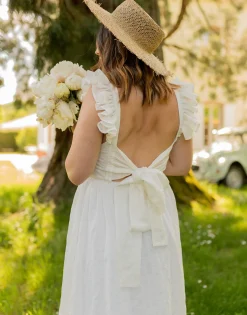 Robes^Céleste - AURORE Blanc