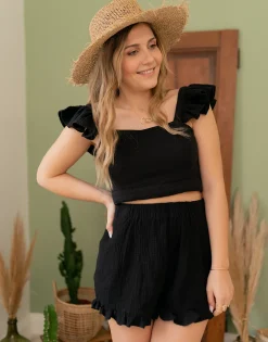 Tops / Blouses^Céleste - CAPUCINE Noir