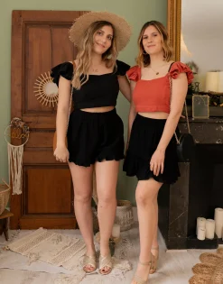 Tops / Blouses^Céleste - CAPUCINE Noir