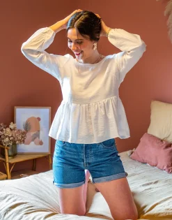 Tops / Blouses^Céleste - CHARLOTTE Ecru