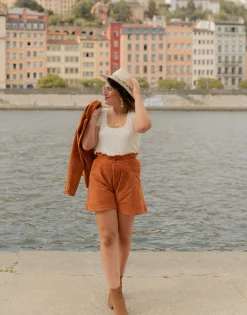 Shorts & Bermudas^Céleste - CHENE Rouille