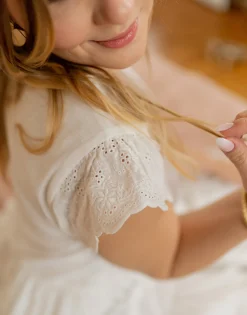 Robes^Céleste - DAHLIA Blanc