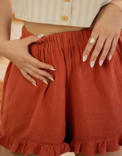 Shorts & Bermudas^Céleste - MAGNOLIA Terracotta