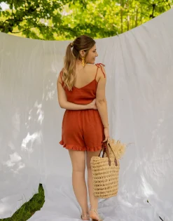 Combinaisons / Salopettes^Céleste - NEROLI Terracotta