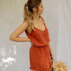 Combinaisons / Salopettes^Céleste - NEROLI Terracotta