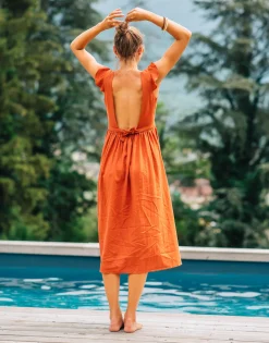 Robes^Céleste - ROMANE Terracotta