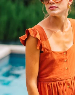 Robes^Céleste - ROMANE Terracotta
