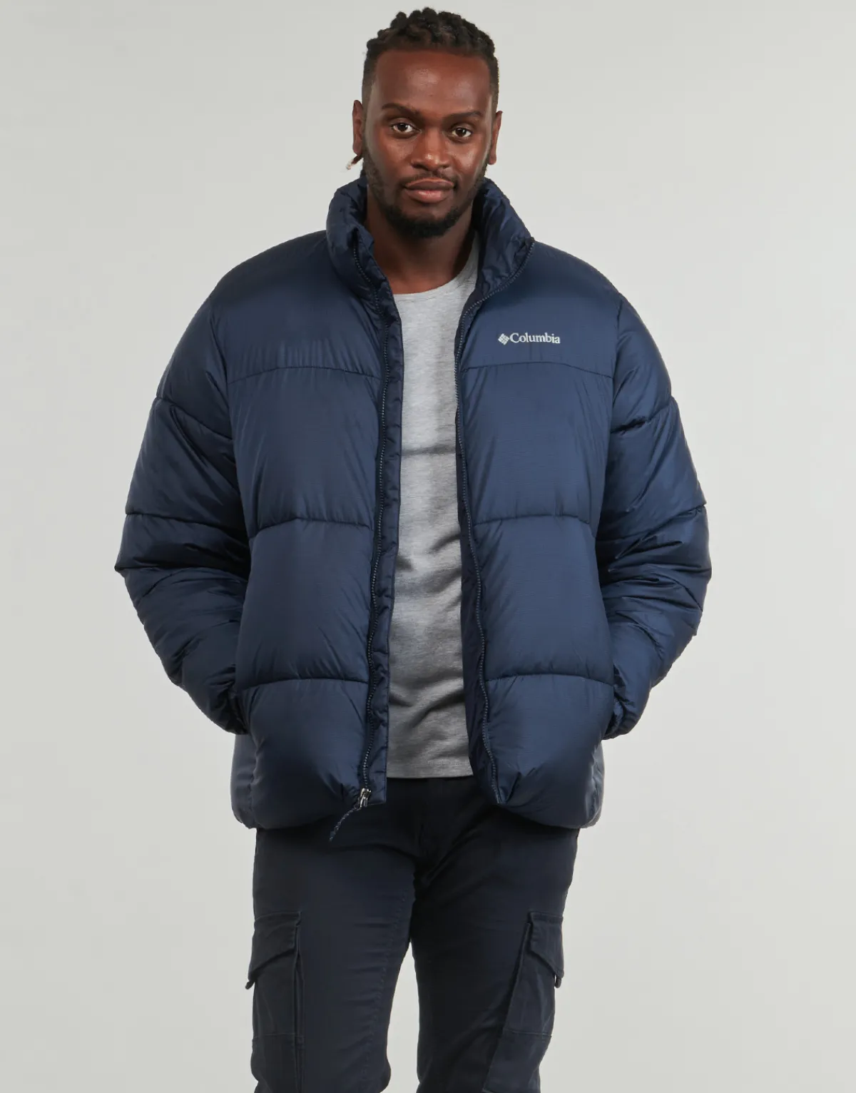 Manteaux^Columbia - Puffect III Jacket Marine