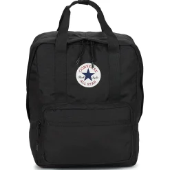 Sacs À Dos^Converse - BP SMALL SQUARE BACKPACK Noir