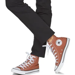 Baskets Mode^Converse - CHUCK TAYLOR ALL STAR Marron