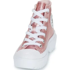 Baskets Mode^Converse - CHUCK TAYLOR ALL STAR LUGGED GLITTER Rose