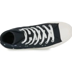 Baskets Mode^Converse - CHUCK TAYLOR ALL STAR EMBROIDERED FLOWERS Noir