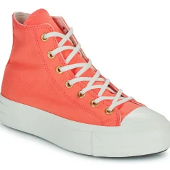 Baskets Mode^Converse - CHUCK TAYLOR ALL STAR LIFT Orange