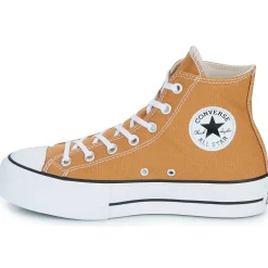 Baskets Mode^Converse - CHUCK TAYLOR ALL STAR LIFT PLATFORM Marron