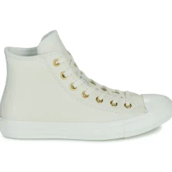Baskets Mode^Converse - CHUCK TAYLOR ALL STAR GOLD Blanc