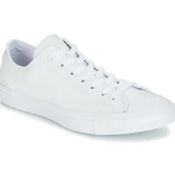 Baskets Mode^Converse - CHUCK TAYLOR ALL STAR LEATHER OX Blanc