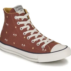 Baskets Mode^Converse - CHUCK TAYLOR ALL STAR- CLUBHOUSE Marron