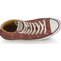 Baskets Mode^Converse - CHUCK TAYLOR ALL STAR- CLUBHOUSE Marron