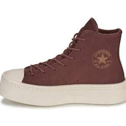 Baskets Mode^Converse - CHUCK TAYLOR ALL STAR MODERN LIFT WINTER Bordeaux