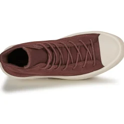 Baskets Mode^Converse - CHUCK TAYLOR ALL STAR MODERN LIFT WINTER Bordeaux