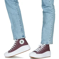 Baskets Mode^Converse - CHUCK TAYLOR ALL STAR MOVE PLATFORM Violet