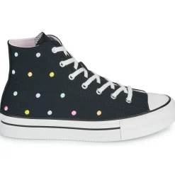 Baskets Mode^Converse - CHUCK TAYLOR ALL STAR EVA LIFT Noir