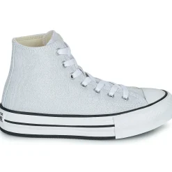 Baskets Mode^Converse - CHUCK TAYLOR ALL STAR EVA LIFT UNDERSEA GLITTER HI Gris