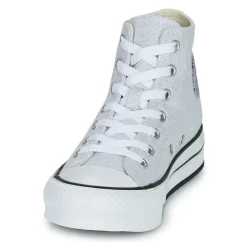 Baskets Mode^Converse - CHUCK TAYLOR ALL STAR EVA LIFT UNDERSEA GLITTER HI Gris